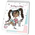 دفترچه یادداشت مستر راد مدل to do list طرح دختر فانتزی کد fiory 1778